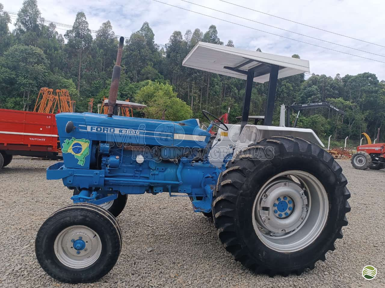 TRATOR FORD FORD 6600 Tração 4x2 Ivaí Máquinas Agrícolas IVAI PARANÁ PR